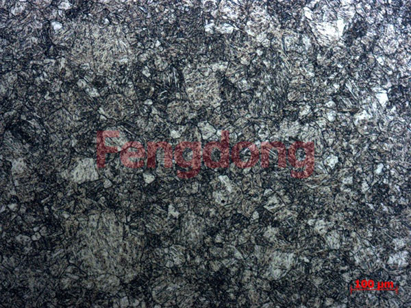 心部晶粒度 100× 心部晶粒度 100×